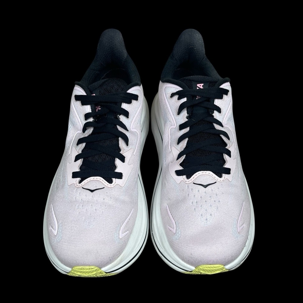 HOKA Clifton 10 Running Shoes Carnation Pink Cushioned Athleisure Trainer Women - Picture 2 of 10